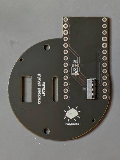 adapter pcb top view
